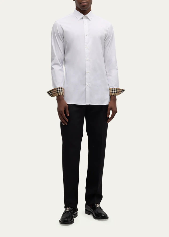 BURBERRY SHERFIELD LONG SLEEVE MEN&