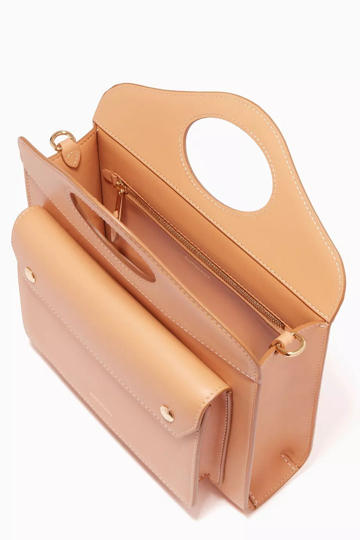 BURBERRY MINI LEATHER POCKET 2WAY CROSSBODY BAG