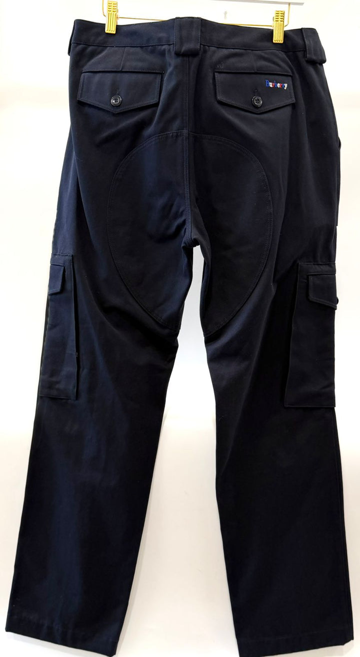 BURBERRY MULTI POCKETS STRAIGHT LEG CARGO TROUSERS