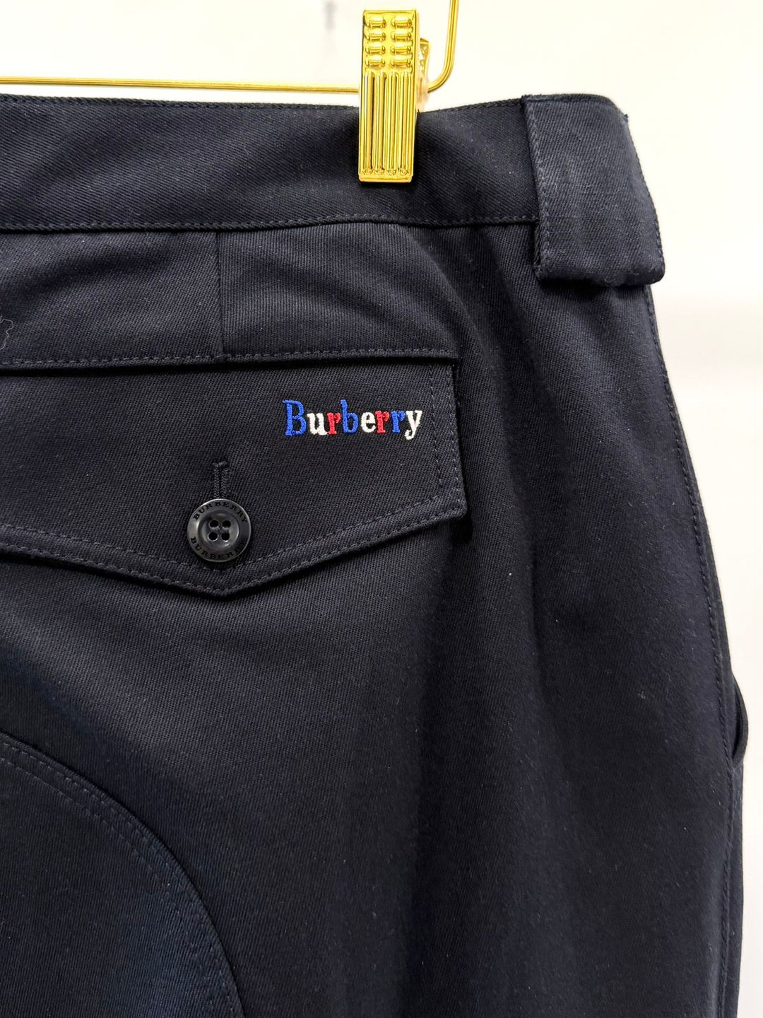 BURBERRY MULTI POCKETS STRAIGHT LEG CARGO TROUSERS