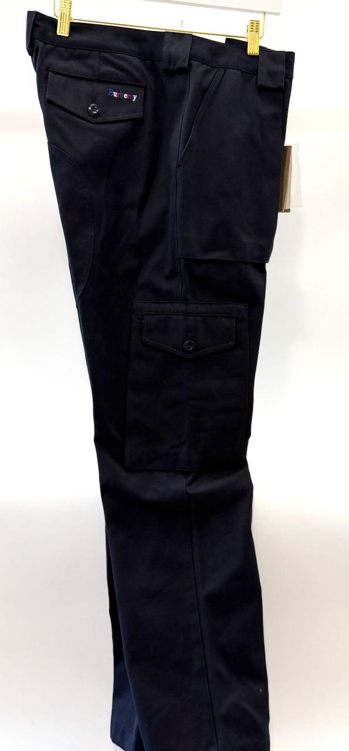 BURBERRY MULTI POCKETS STRAIGHT LEG CARGO TROUSERS