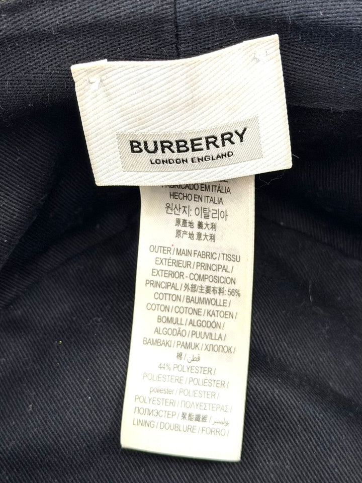 BURBERRY ICON STRIPE BUCKET HAT