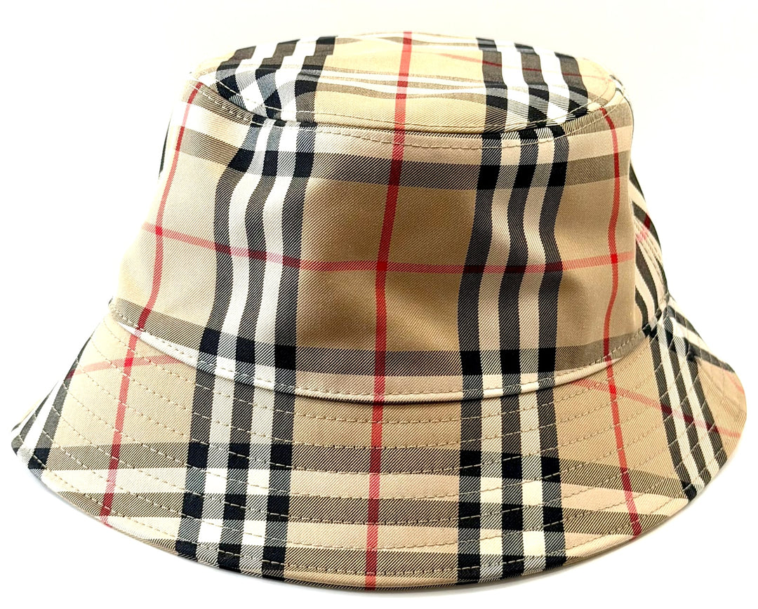 BURBERRY ICON STRIPE BUCKET HAT