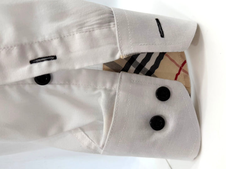 BURBERRY EKD LOGO CONTRAST BUTTONS MEN&
