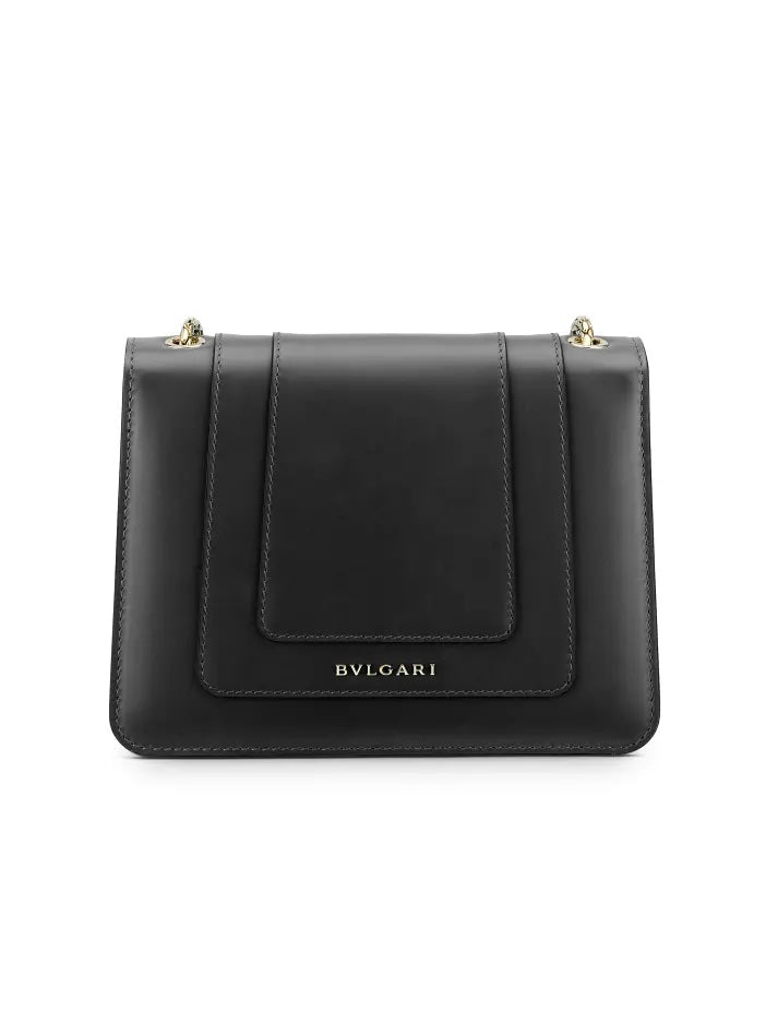 BVLGARI SERPENTI FOREVER CALFSKIN LEATHER CHAIN BAG