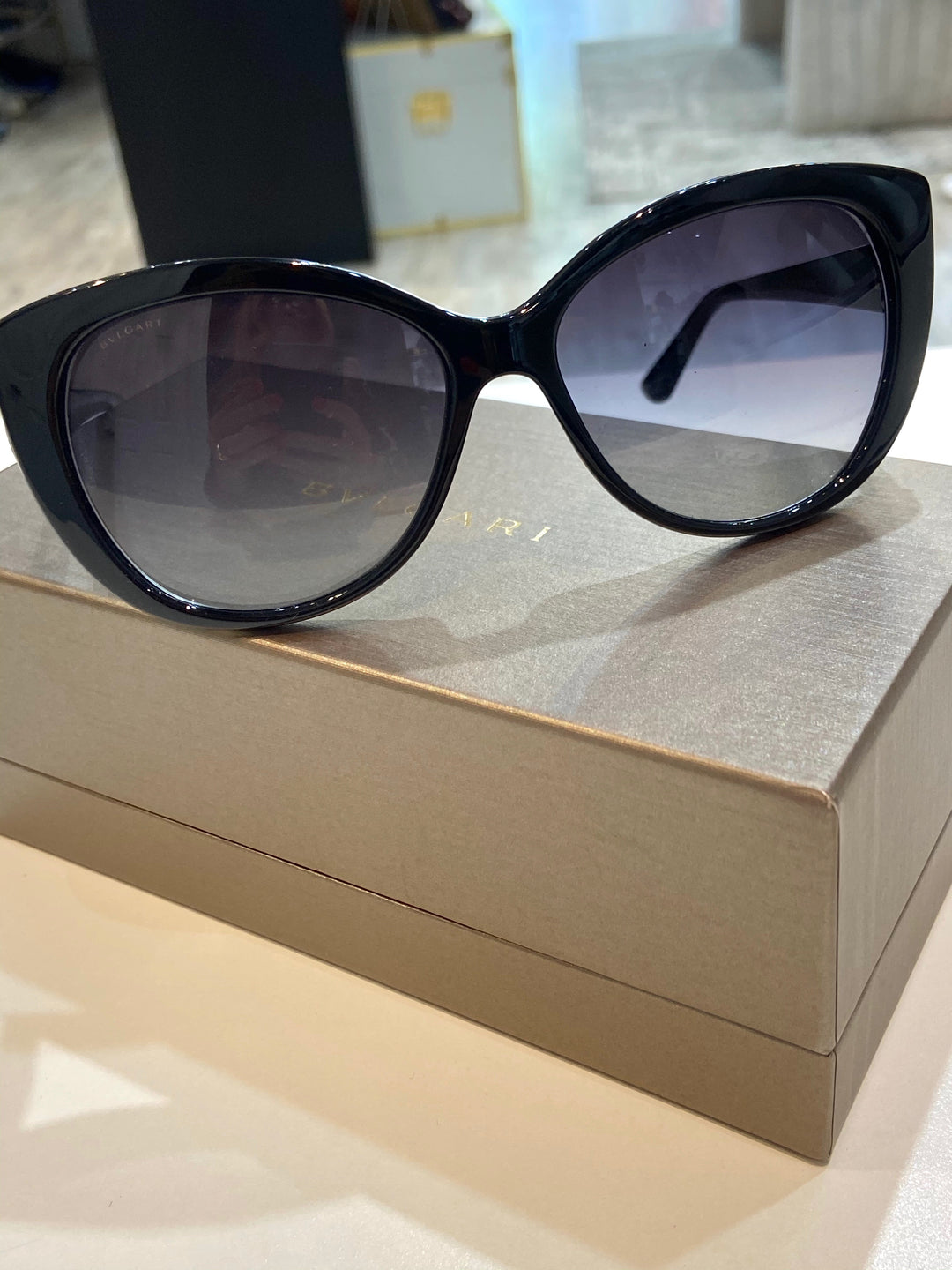 BVLGARI 8169Q CAT EYE SUNGLASSES – Caroline's Fashion Luxuries