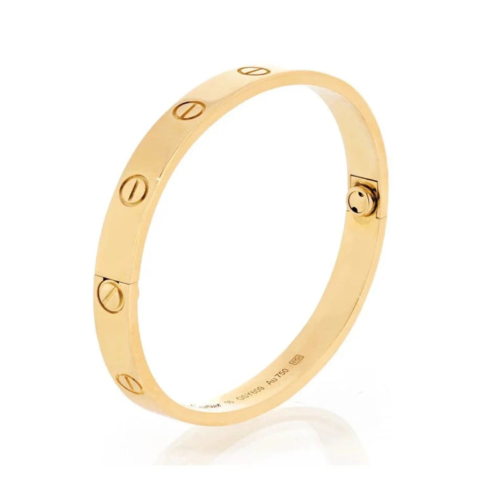 CARTIER 18K YELLOW GOLD LOVE BRACELET