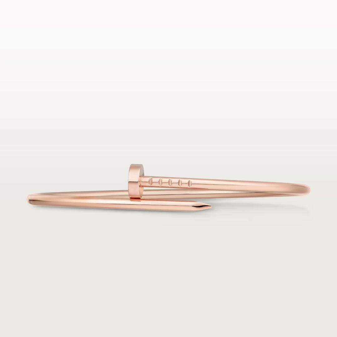 CARTIER 18K ROSE GOLD JUSTE UN CLOU 18K GOLD BRACELET