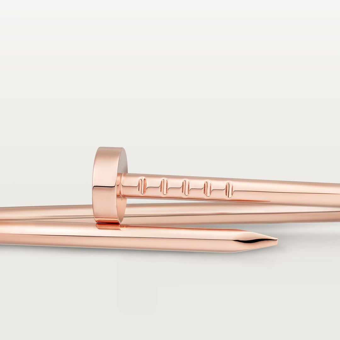 CARTIER 18K ROSE GOLD JUSTE UN CLOU 18K GOLD BRACELET