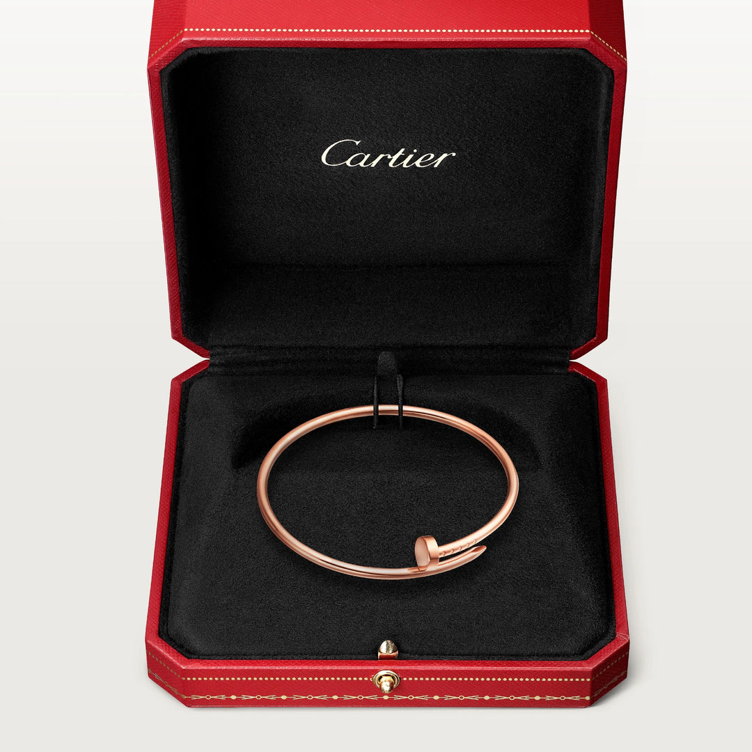 CARTIER 18K ROSE GOLD JUSTE UN CLOU 18K GOLD BRACELET