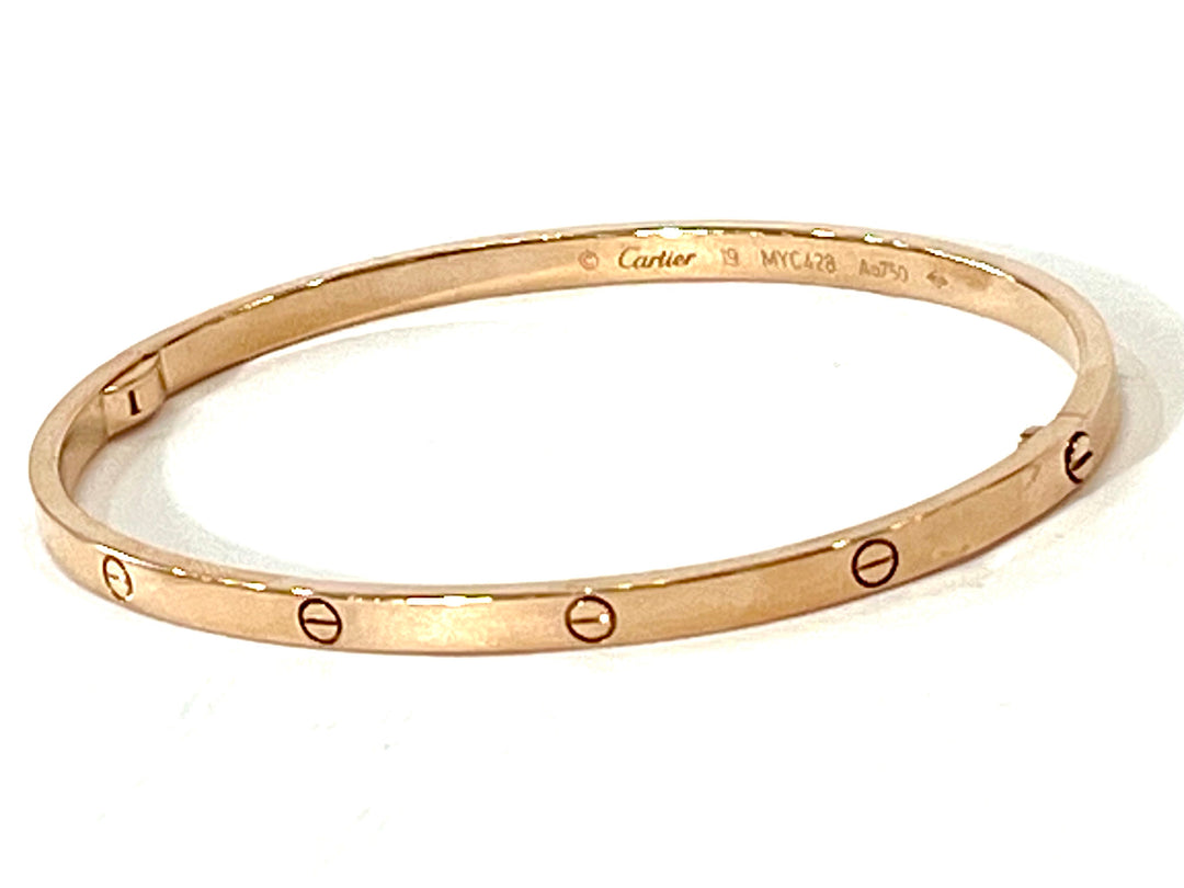CARTIER LOVE BRACELET SMALL ROSE GOLD