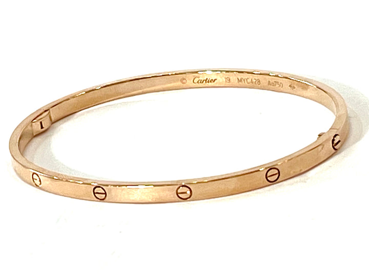 CARTIER LOVE BRACELET SMALL ROSE GOLD