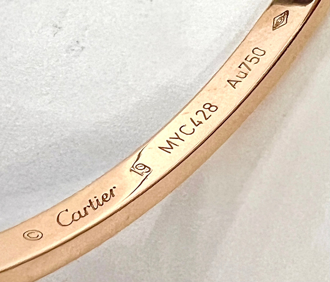CARTIER LOVE BRACELET SMALL ROSE GOLD