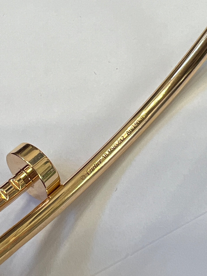 CARTIER JUSTE UN CLOU 18K GOLD BRACELET