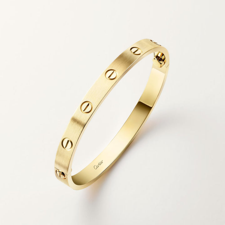CARTIER 18K YELLOW GOLD LOVE BRACELET