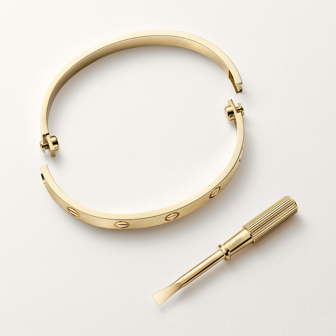 CARTIER 18K YELLOW GOLD LOVE BRACELET
