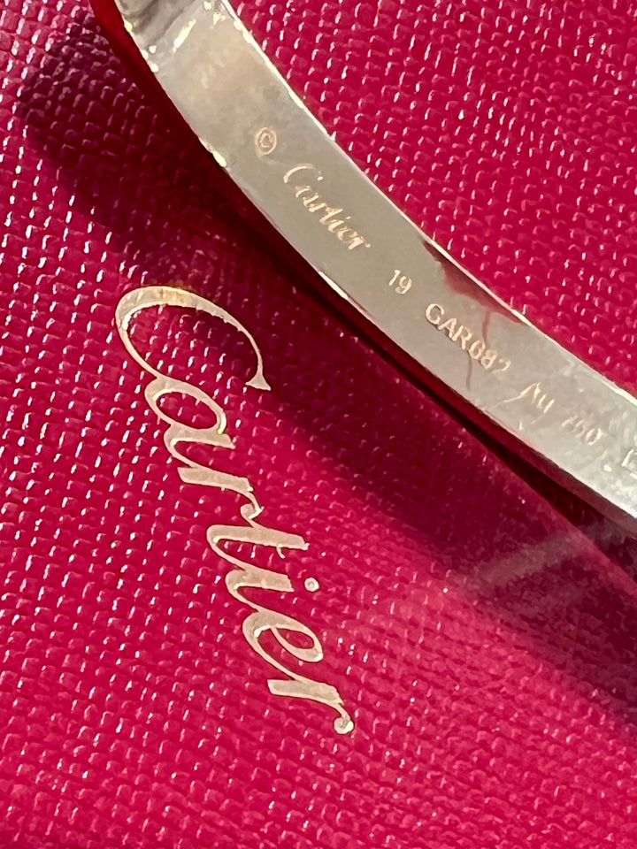 CARTIER 18K YELLOW GOLD LOVE BRACELET