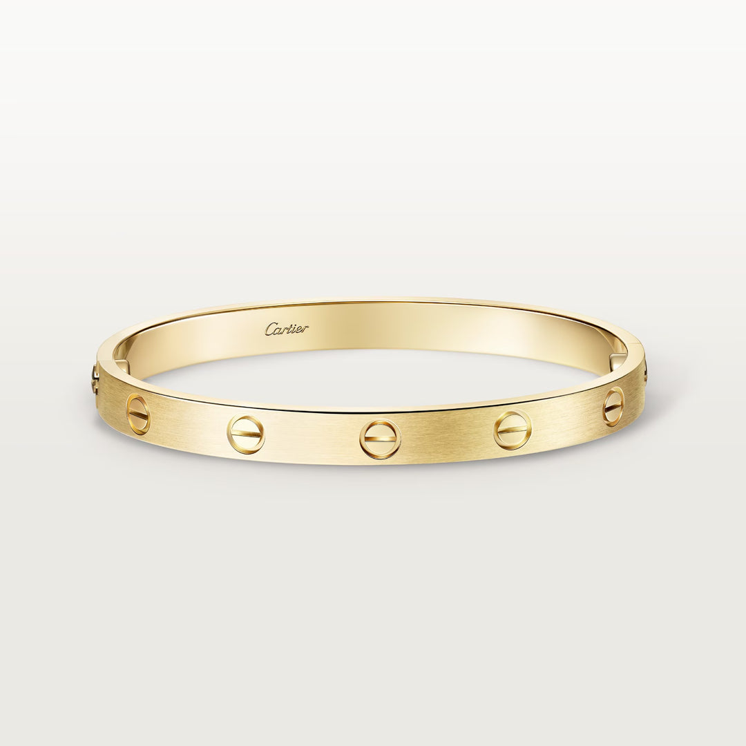 CARTIER 18K YELLOW GOLD LOVE BRACELET