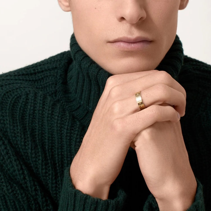CARTIER 18K YELLOW GOLD CLASSIC MODEL LOVE RING