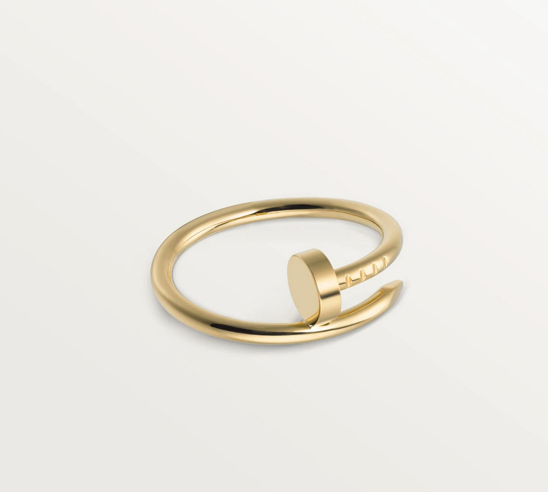 CARTIER JUST UN CLOU 18K GOLD RING
