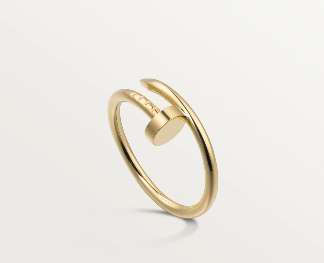 CARTIER JUST UN CLOU 18K GOLD RING
