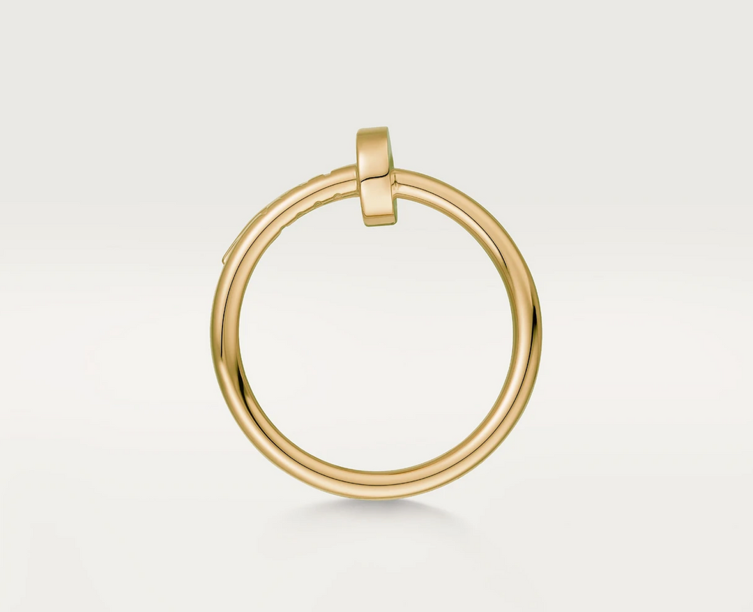 CARTIER JUST UN CLOU 18K GOLD RING