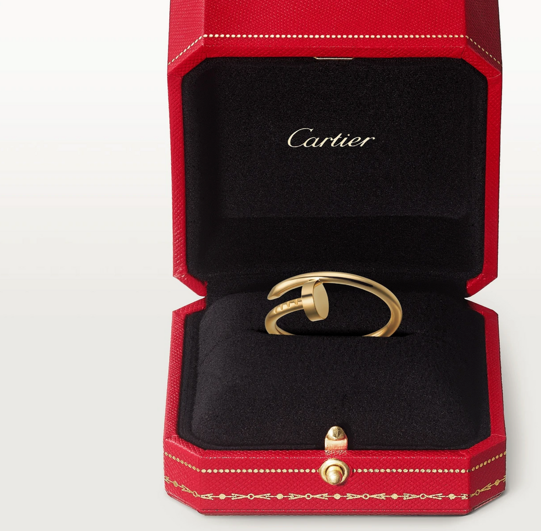 CARTIER JUST UN CLOU 18K GOLD RING