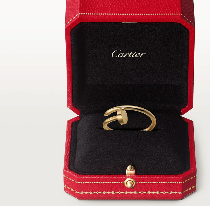 CARTIER JUST UN CLOU 18K GOLD RING