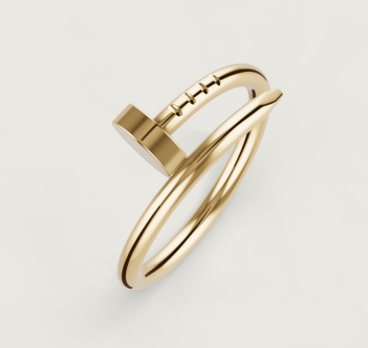 CARTIER JUST UN CLOU 18K GOLD RING