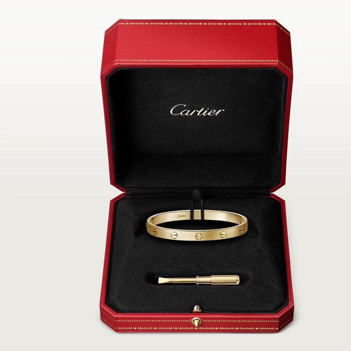 CARTIER 18K YELLOW GOLD LOVE BRACELET