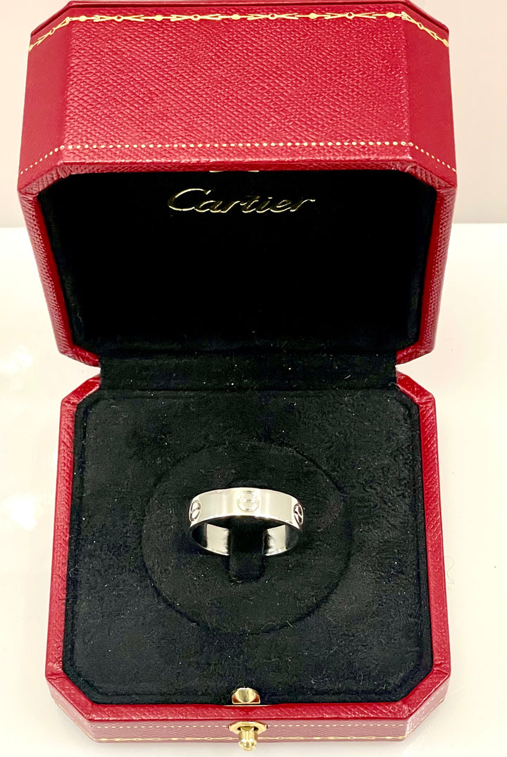 CARTIER PLATINUM LOVE RING