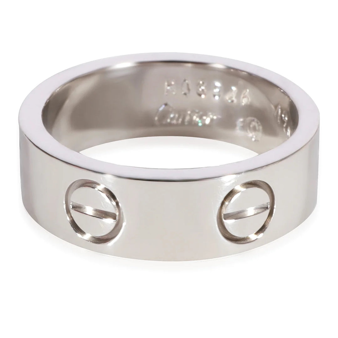 CARTIER PLATINUM LOVE RING