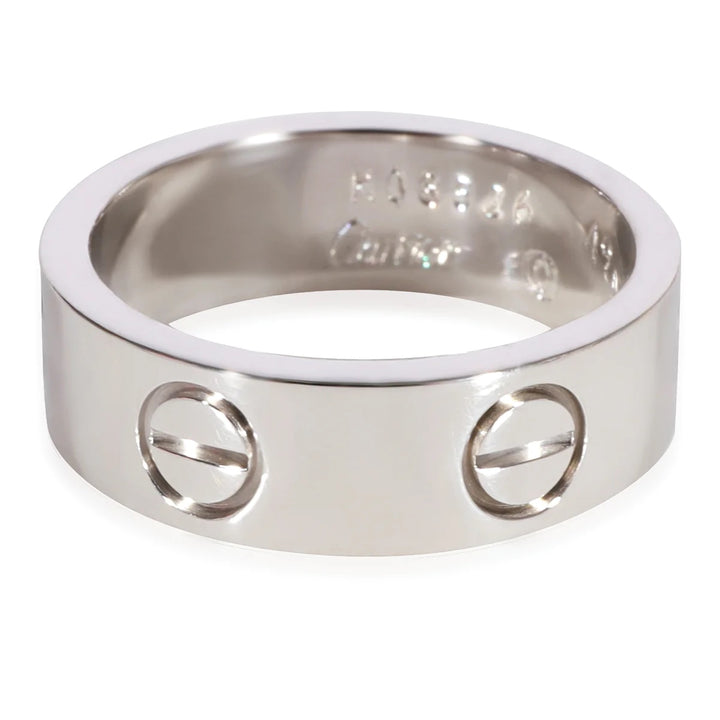 CARTIER PLATINUM LOVE RING
