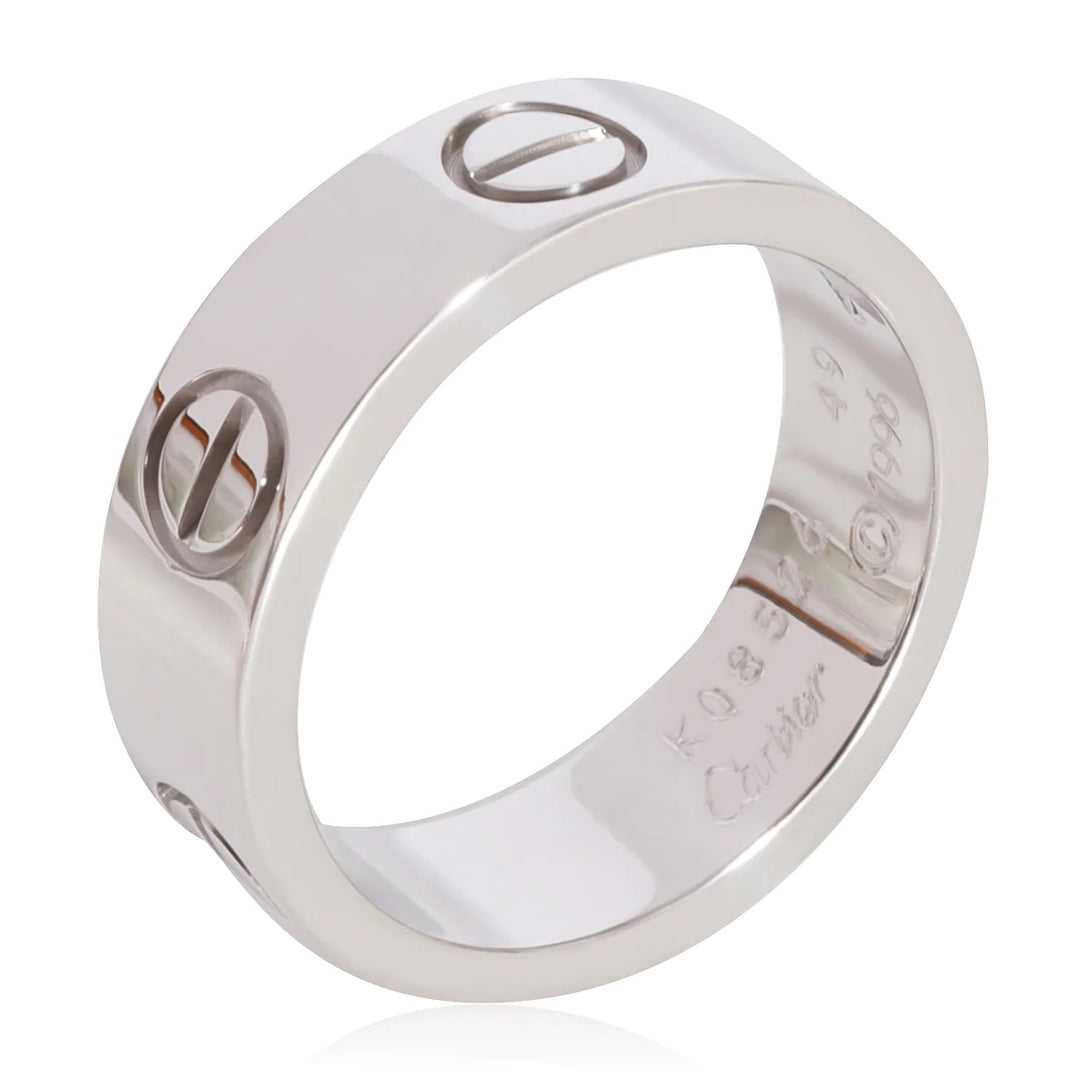 CARTIER PLATINUM LOVE RING