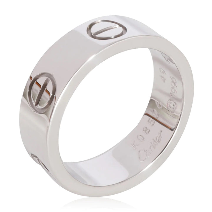 CARTIER PLATINUM LOVE RING