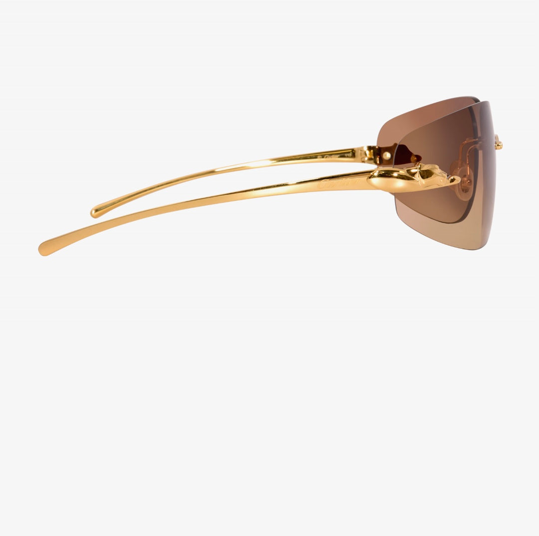 CARTIER PANTHÈRE DE CARTIER RIMLESS SUNGLASSES