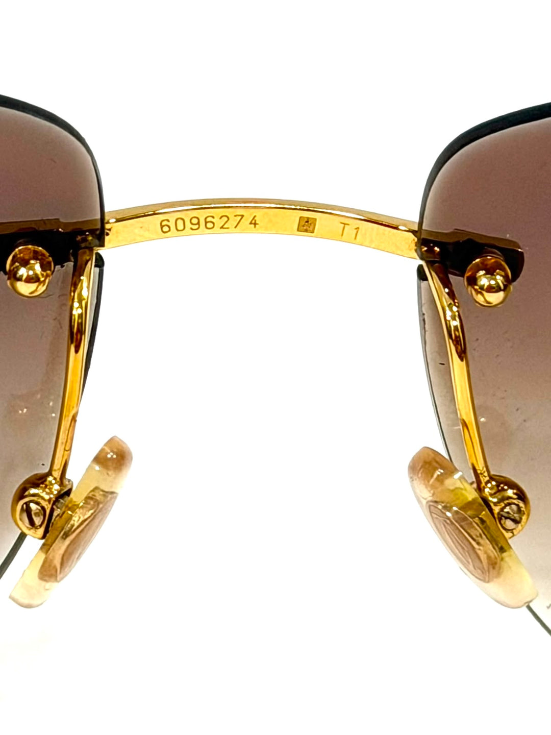 CARTIER PANTHÈRE DE CARTIER RIMLESS SUNGLASSES