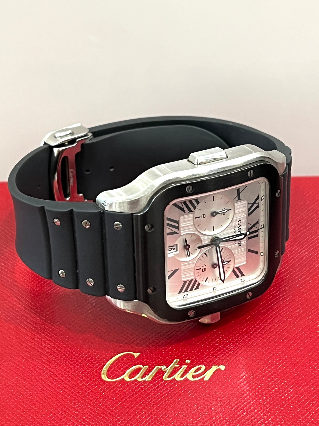 CARTIER SANTOS DE CARTIER CHRONOGRAPH MEN&