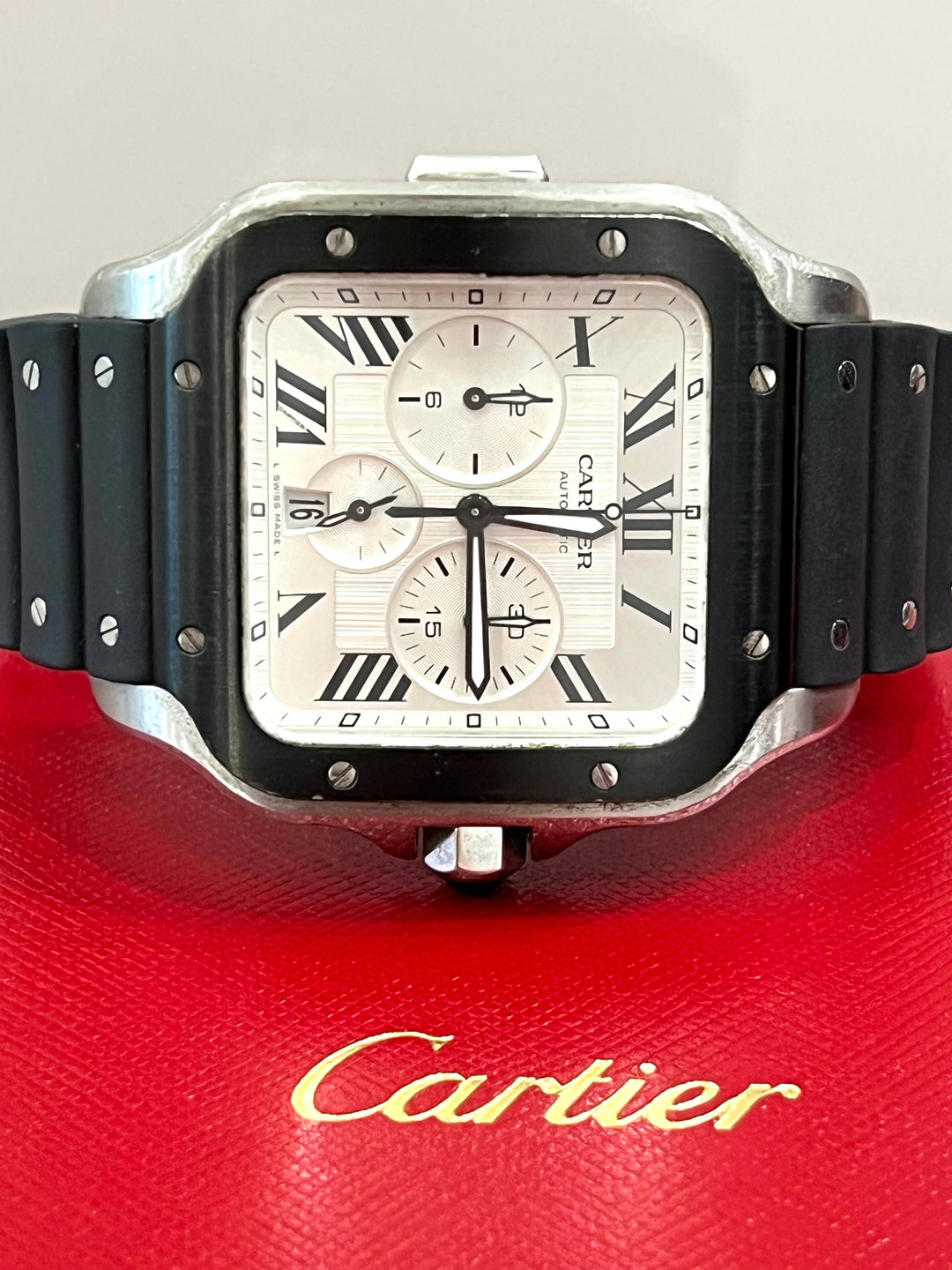 CARTIER SANTOS DE CARTIER CHRONOGRAPH MEN&