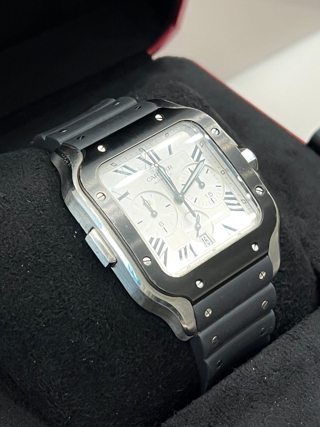 CARTIER SANTOS DE CARTIER CHRONOGRAPH MEN&