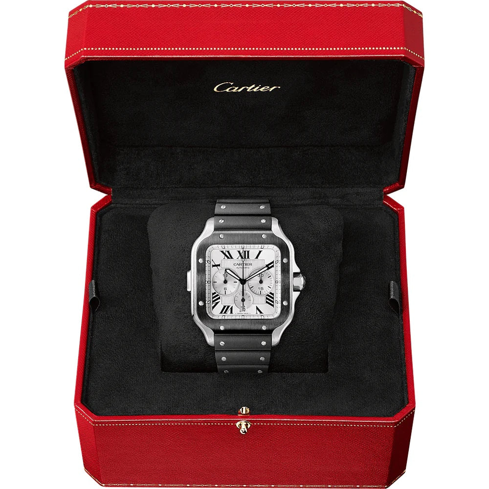 CARTIER SANTOS DE CARTIER CHRONOGRAPH MEN&