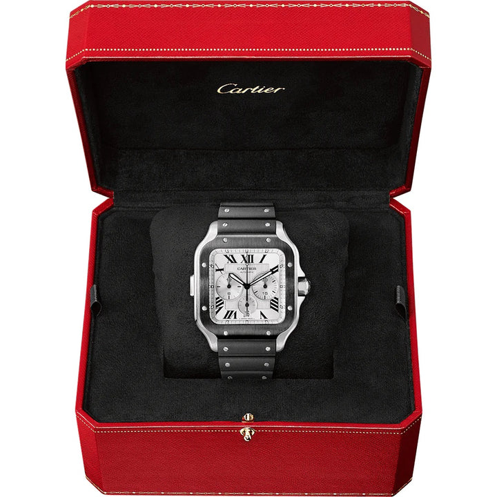 CARTIER SANTOS DE CARTIER CHRONOGRAPH MEN&