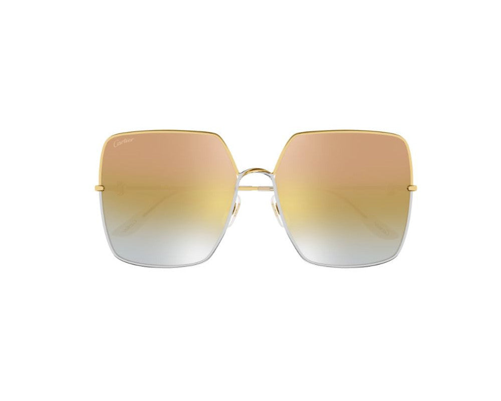 CARTIER DE CRATIER TRINITY CT0361S OVERSIZED SUNGLASSES