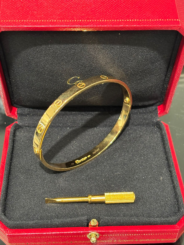 CARTIER ALDO CIPULLO LOVE BRACELET