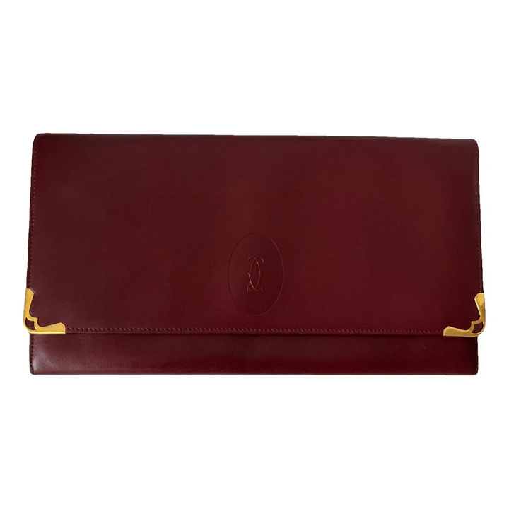 CARTIER MUST LINE VINTAGE CALFSKIN LEATHER WALLET