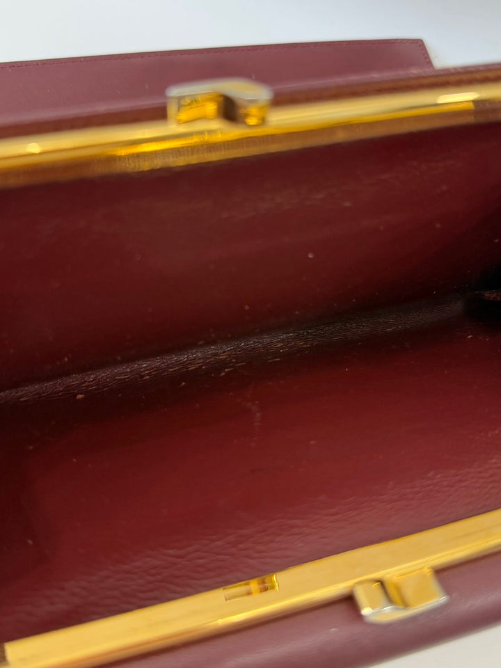 CARTIER MUST LINE VINTAGE CALFSKIN LEATHER WALLET