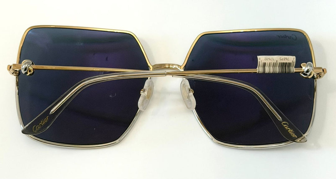 CARTIER DE CRATIER TRINITY CT0361S OVERSIZED SUNGLASSES