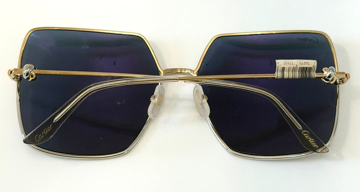 CARTIER DE CRATIER TRINITY CT0361S OVERSIZED SUNGLASSES
