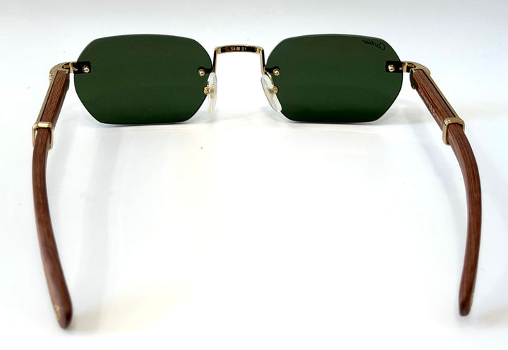 CARTIER PREMIÈRE CT0362S GEOMETRIC FRAME UNISEX SUNGLASSES