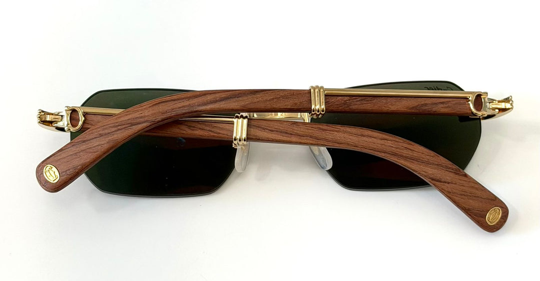 CARTIER PREMIÈRE CT0362S GEOMETRIC FRAME UNISEX SUNGLASSES
